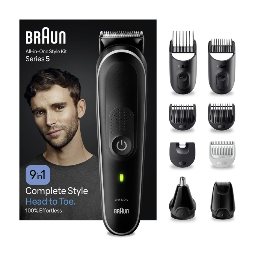 BRAUN MGK 5410 9'U BİR ARADA ERKEK BAKIM KİTİ